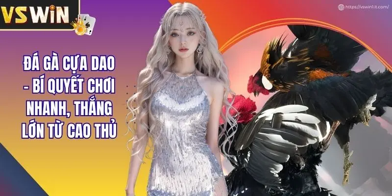 Đá gà cựa dao - Bí quyết chơi nhanh, thắng lớn từ cao thủ